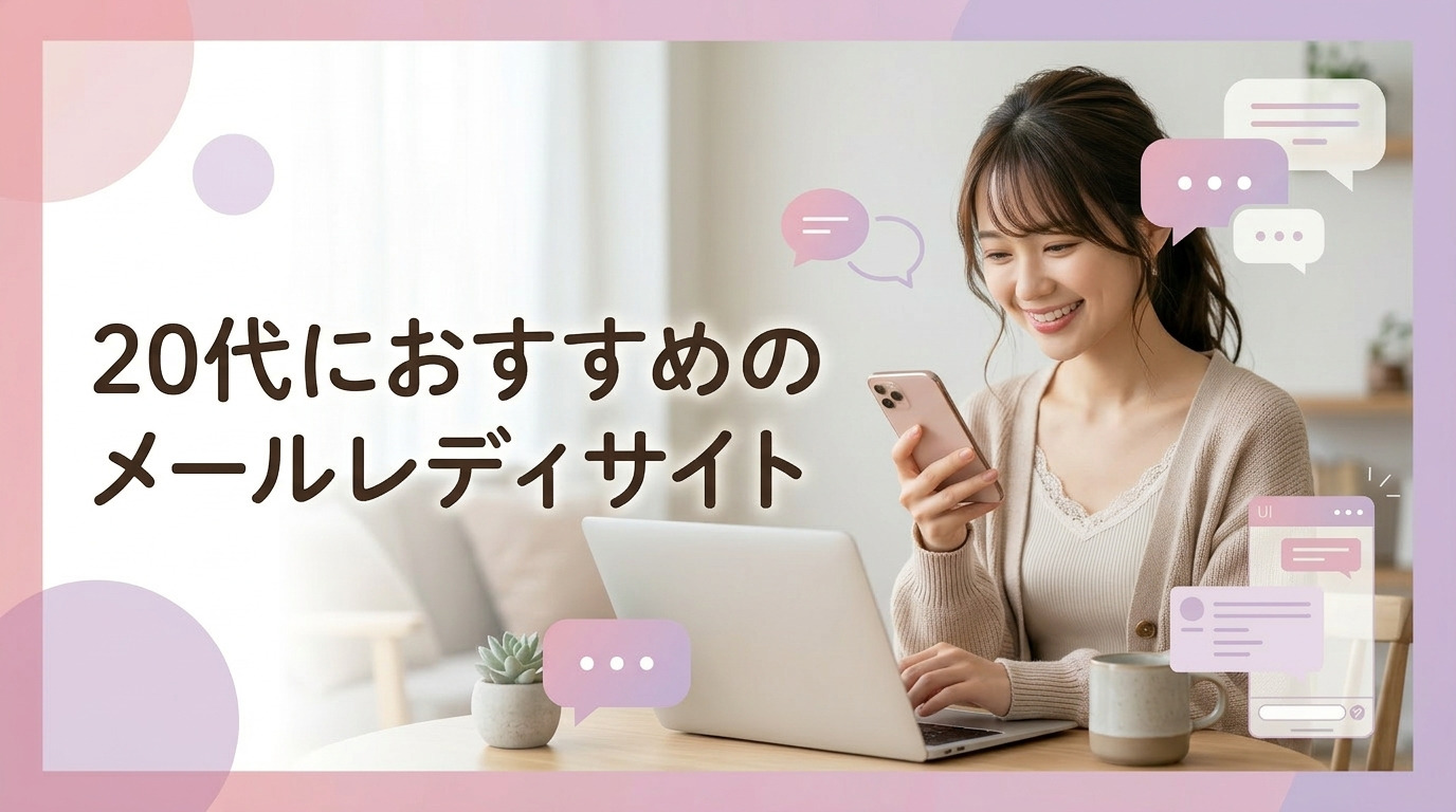 20代におすすめのメールレディサイト